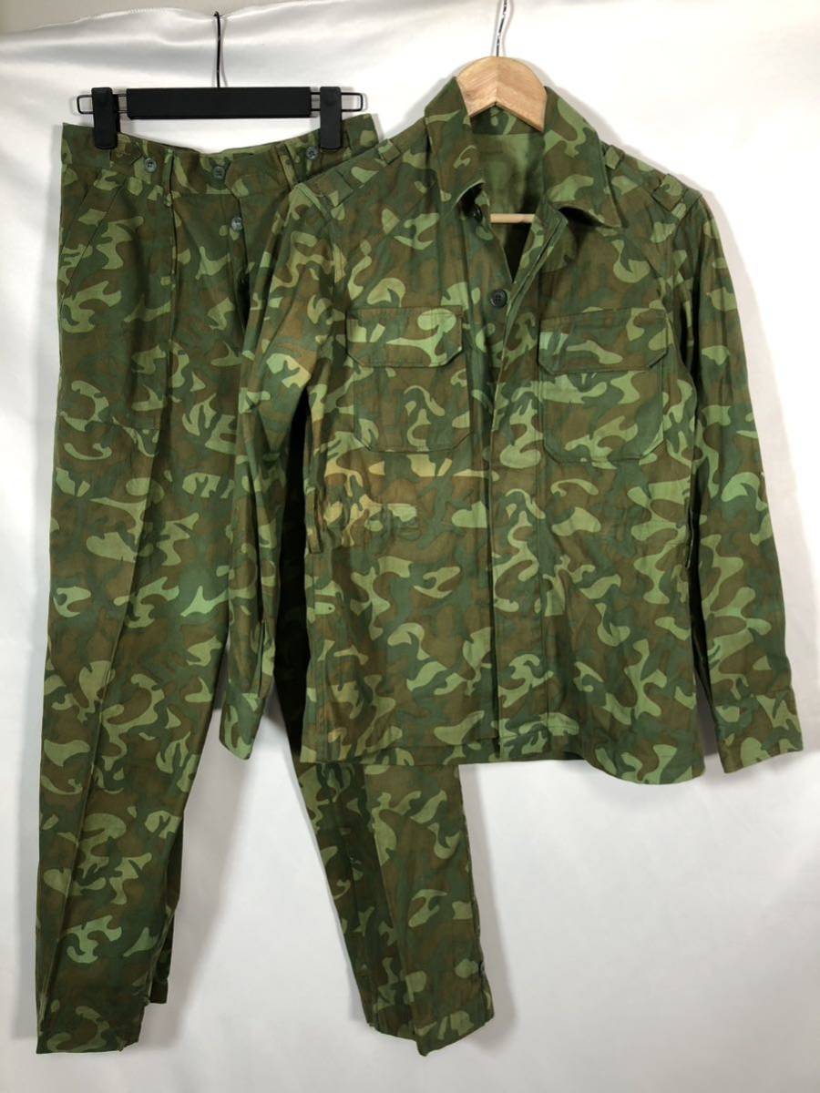 北ベトナムベトナム　NVA　ベトナム戦争　戦後品　カモフラージュ　衣類　実物　放出品　複数在庫　NAM戦　迷彩　中古品　F_画像1
