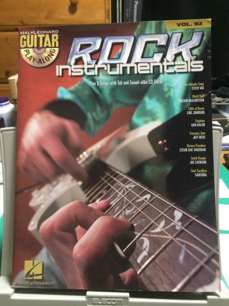 Rock Instrumentals Songbook インスト集　輸入譜面　カラオケCD付き Vai Joe Jeff Johnson