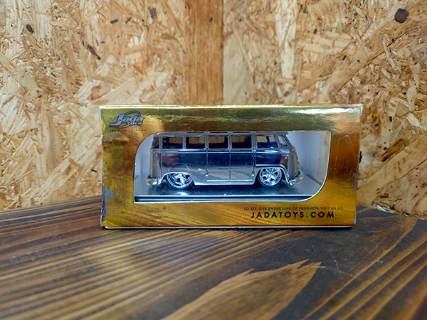  ограниченный товар * металлизированный 1962 wagen bus *V-DUB$ модель 2 JadaTOYS VW BUS 1/64jada игрушки миникар распроданный 91237