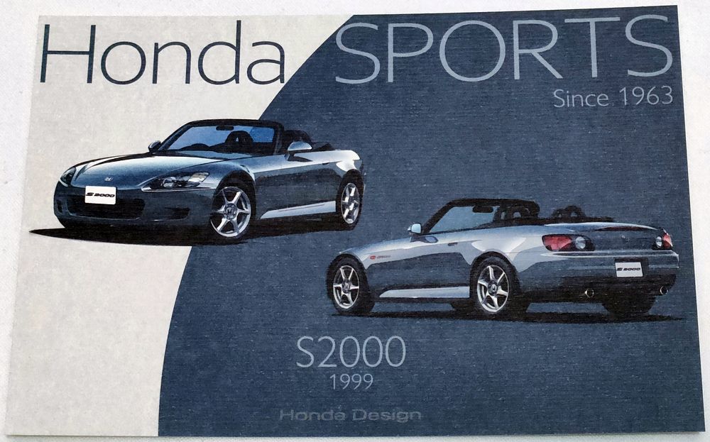 Honda SPORTS ポストカード 5枚セット S500 S600 S800 S2000 S660