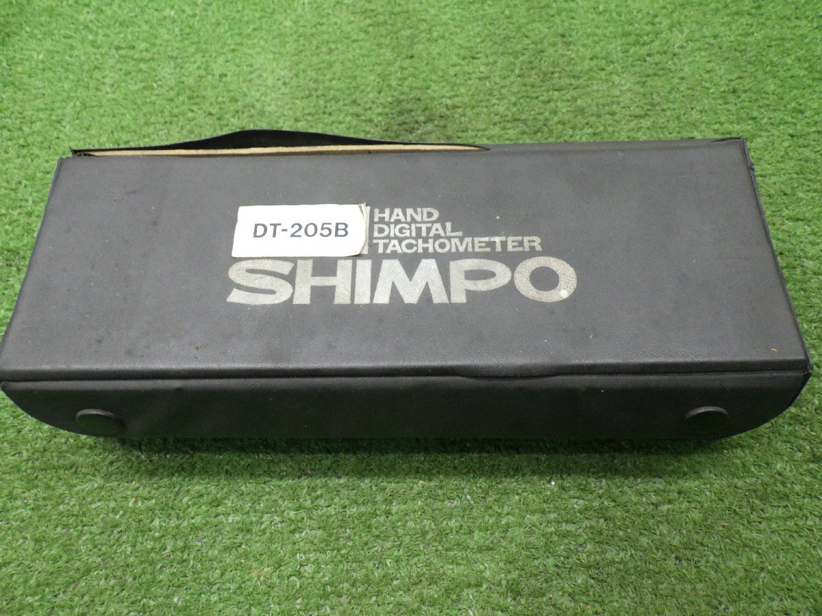 動きませんでした★日本電産シンポ デジタル 回転計 DT-205B ケース付 工具 測定器 SHIMPO 現状お渡し ジャンク品 240112_画像7