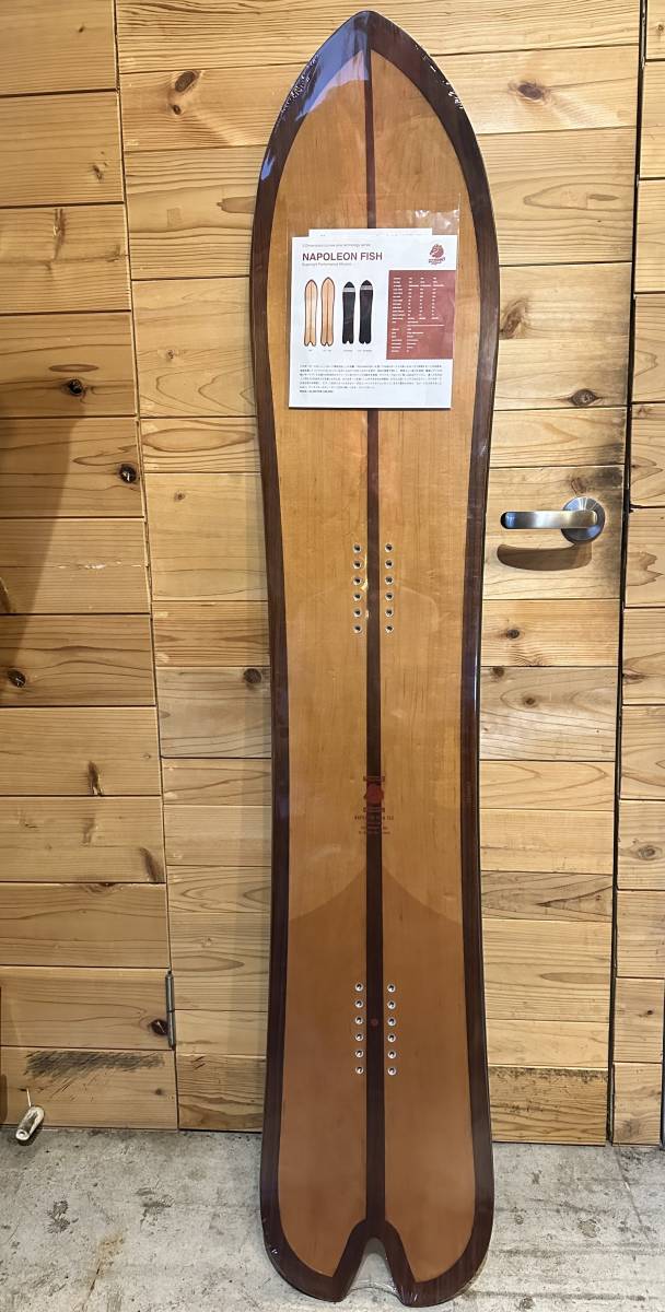 TJ BRAND ティージェイ　スノーボード　パウダー　ナポレオンフィッシュ　153cm 新品_画像1