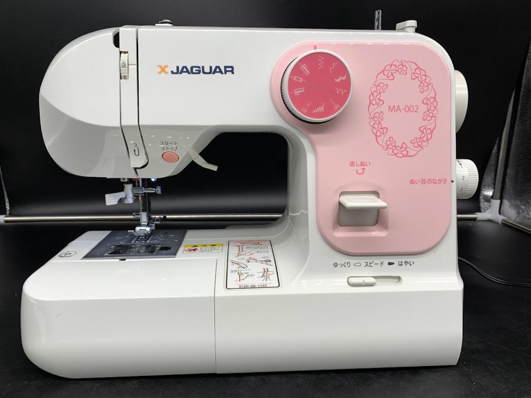 安心の保証付き ジャガー MA-002 整備済みミシン本体 コンパクト 安心の保証付き ジャガー MA-002 整備済みミシン本体 コンパクト