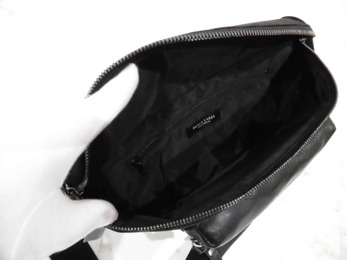 [ новый товар не использовался с биркой ] Black Label k rest Bridge сумка "body" обычная цена 29,700 иен BLACKLABEL CRESTBRIDGE корпус сумка плечо 