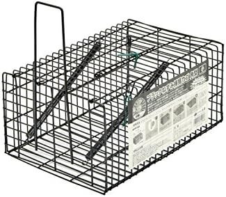 ■送料無料■髙儀(Takagi)高儀 ねずみ捕獲カゴ 角型 小 ブラック_画像1