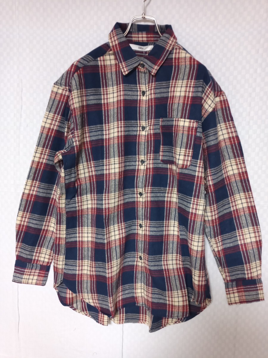 1948 　EDWINチュニックシャツ　定価4950円　新品【L】レディース _画像1