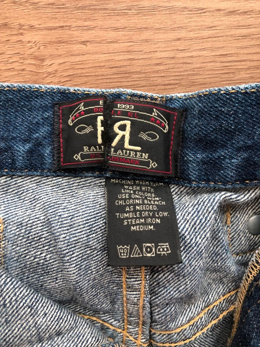 RRL ラルフローレン ダブルアールエル 三ツ星 デニム90s 希少 激 RRL ラルフローレン ダブルアールエル 三ツ星 デニム90s 希少 激