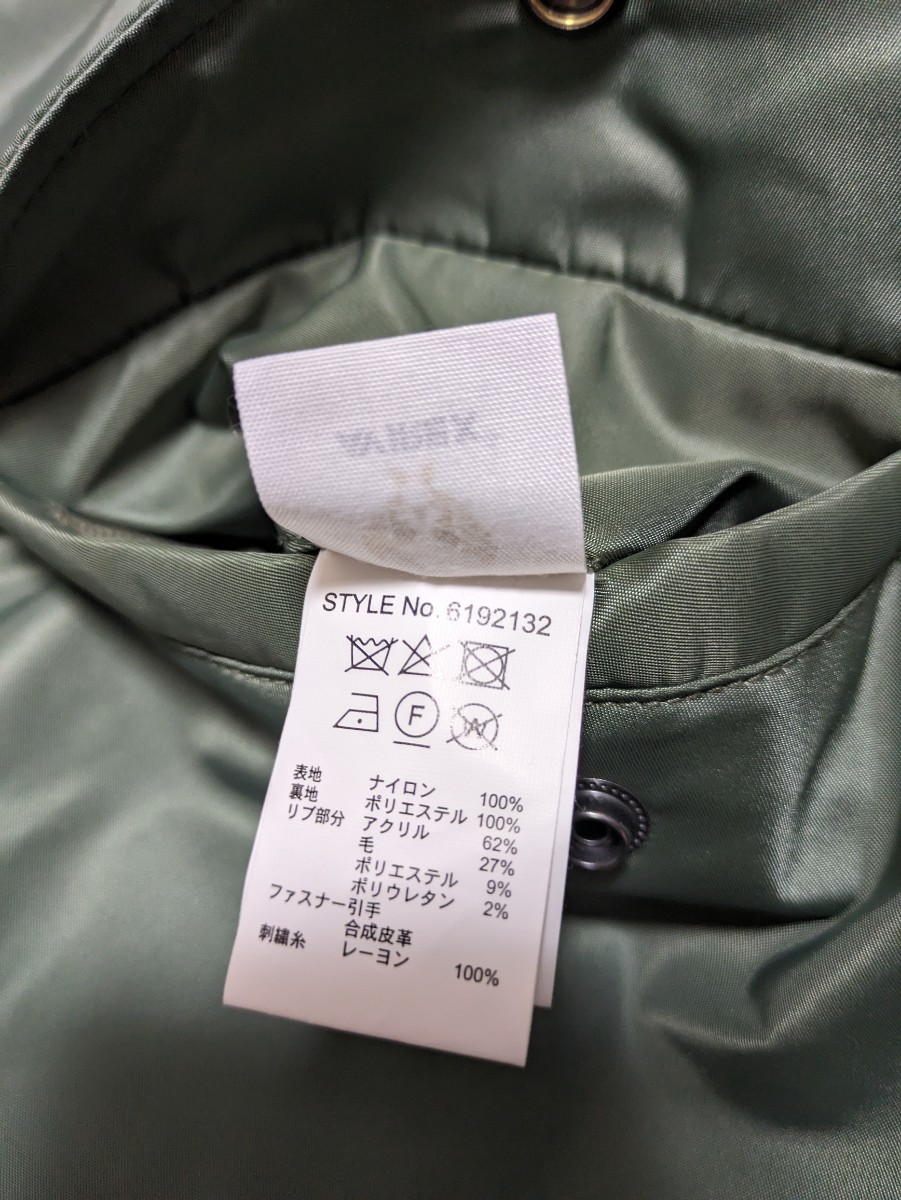 AVIREX/美品メンズL/L-2フライトジャケット/6192132/セージ AVIREX/美品メンズL/L-2フライトジャケット/6192132/セージ