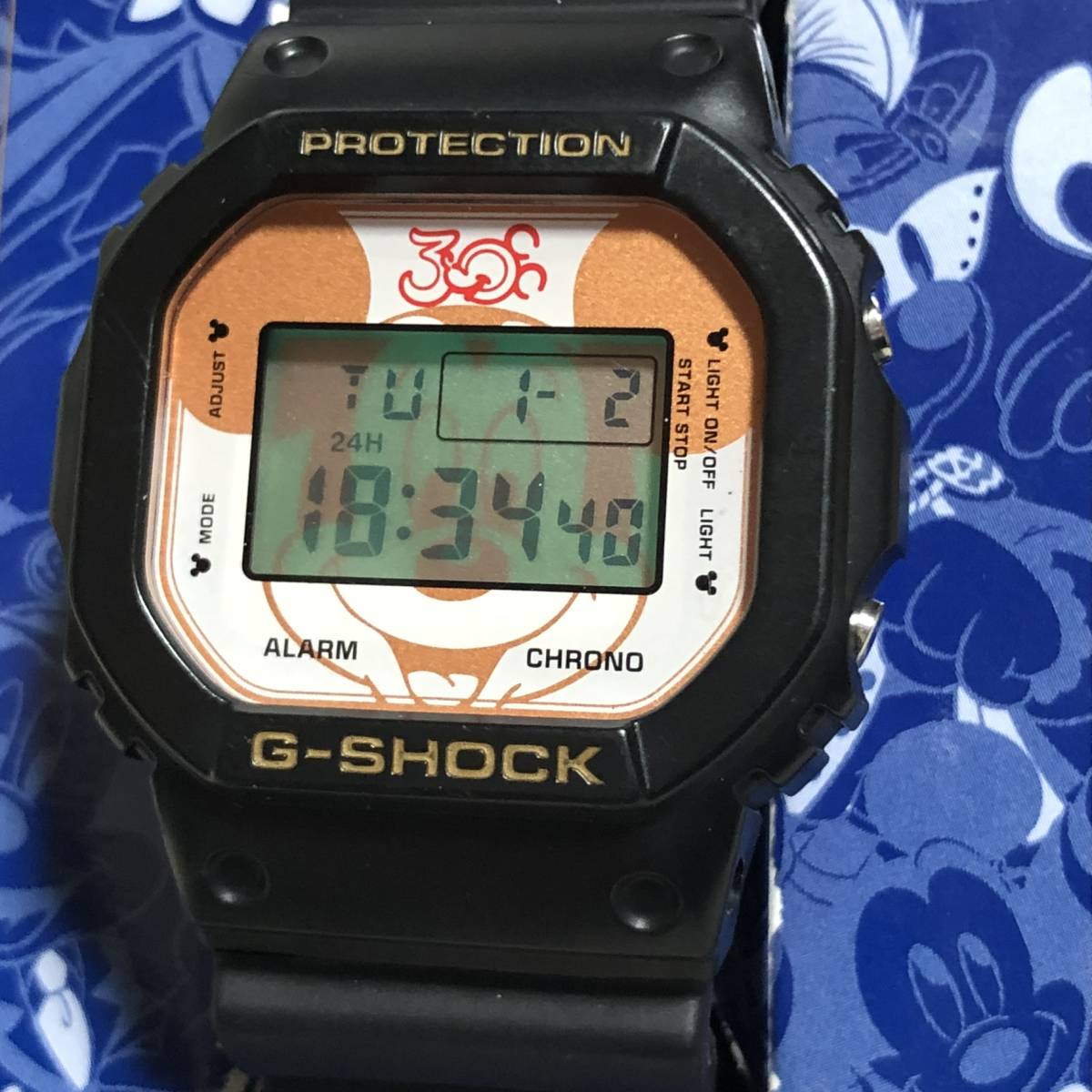 【中古】G-SHOCK × 東京ディズニーリゾート DW-5600 30周年 限定 コラボ_画像9