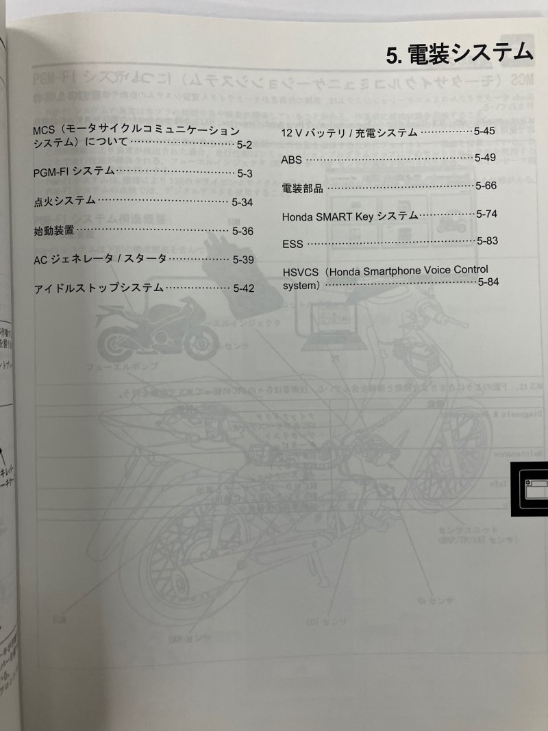 原付一種/原付二種/軽二輪用共通編 2022 ホンダ サービスマニュアル 整備書（共通編） メンテナンス 受注生産品 新品 60BSC03_画像6