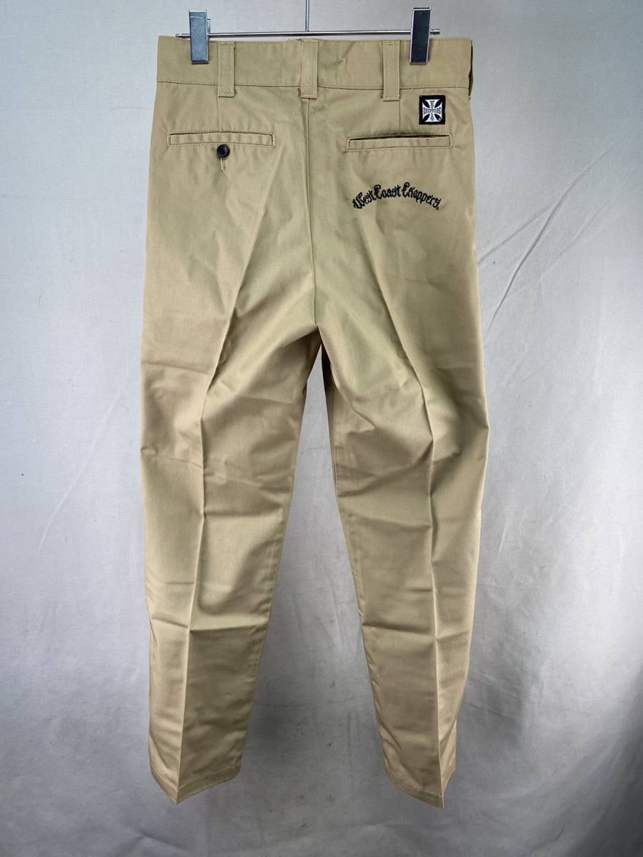 WESTCOASTCHOPPERS ウエストコーストチョッパーズ カジュアルパンツ BEIGE 30サイズ 新品未使用 ワークパンツ ズボン _画像6