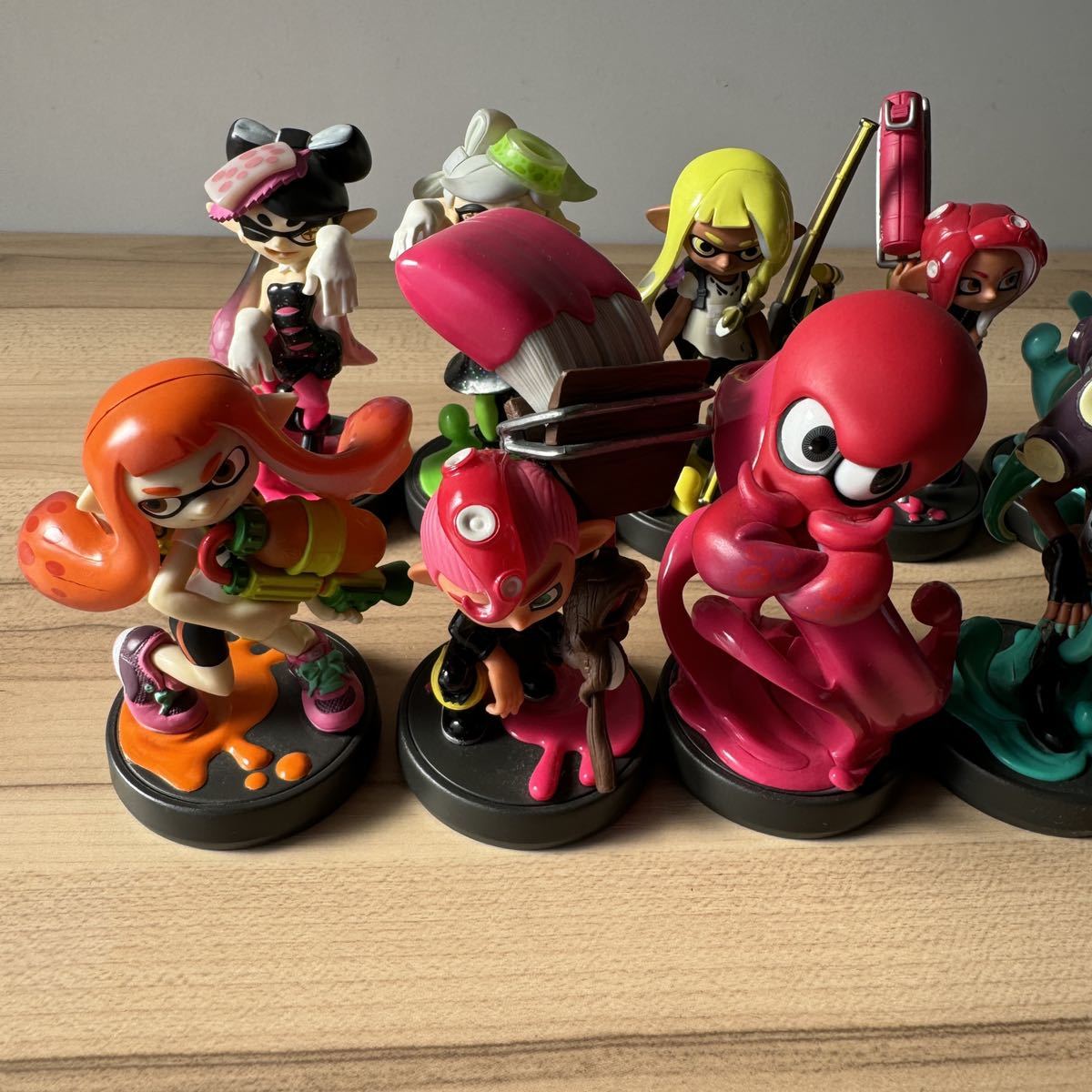 1円スタート Nintendo スプラトゥーン amiibo アミーボ 10体セット