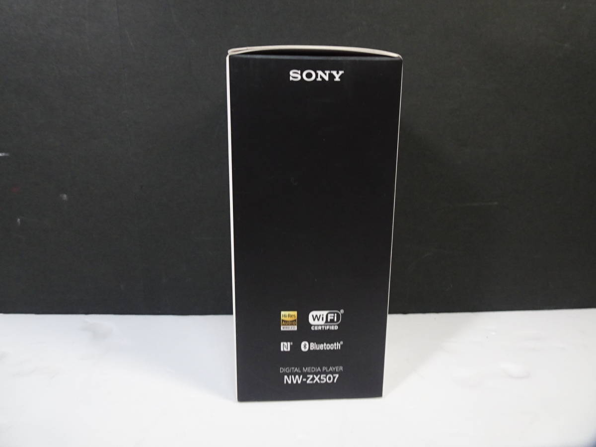 【■】未使用 SONY ウォークマン ZX NW-ZX507(B) ブラック 元箱_画像2