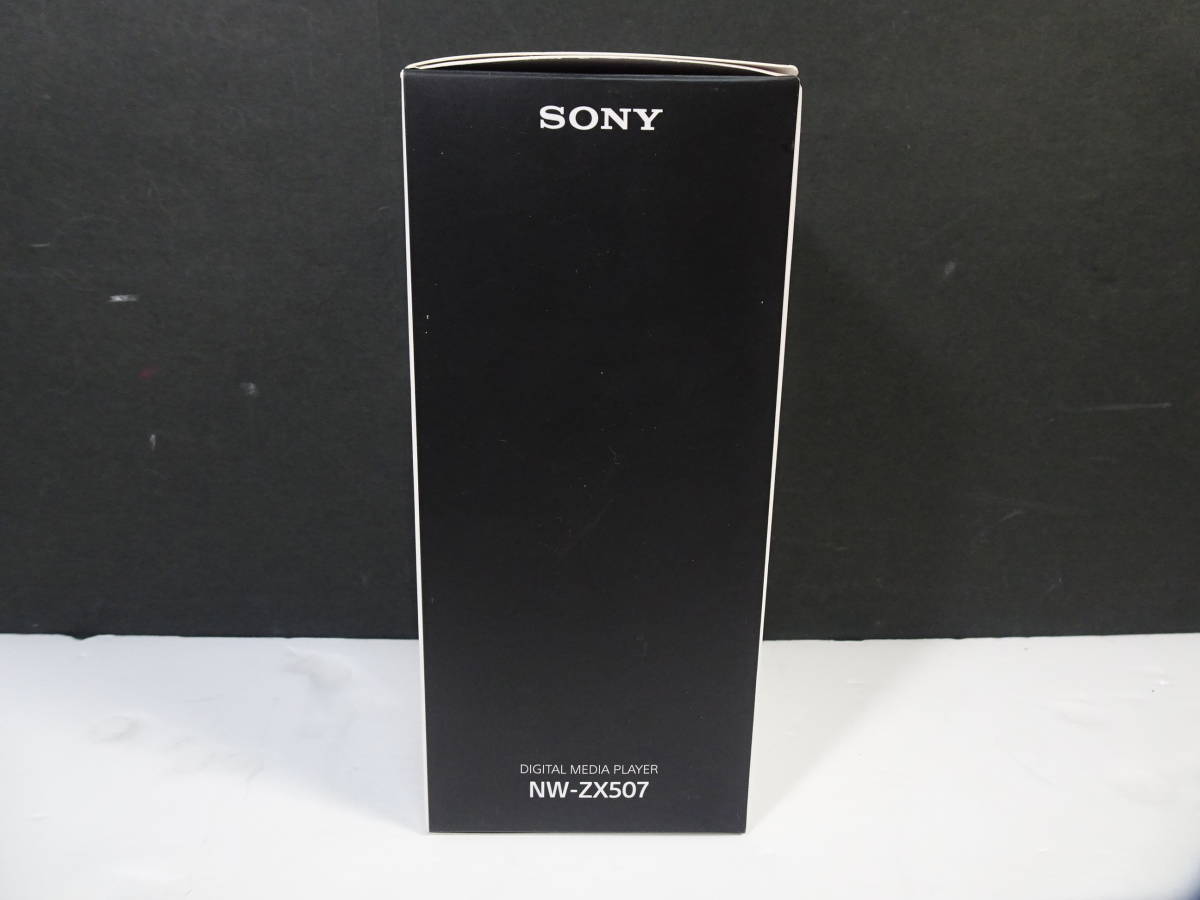 【■】未使用 SONY ウォークマン ZX NW-ZX507(B) ブラック 元箱_画像4