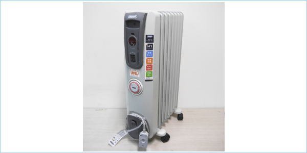 [DSE] (中古品) DeLonghi デロンギ オイルヒーター H770812EFSN -GY 1200W 暖房_画像1