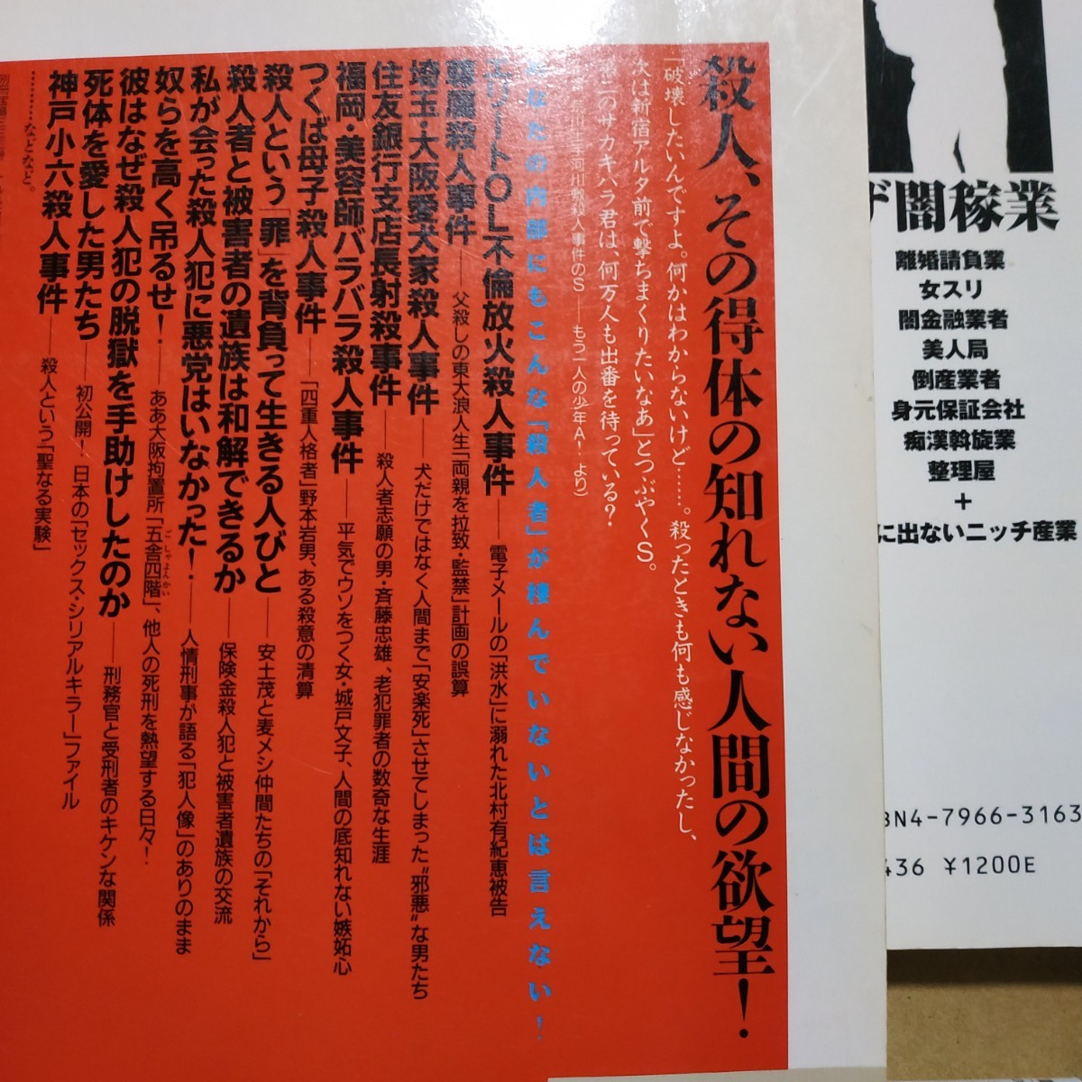 悪漢4冊 ザ殺人者 ザ闇稼業 極悪人-世界悪漢列伝 隣りの殺人者たち 送料230円 検索→数冊格安 面白本棚_画像3