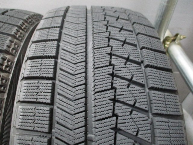 BN443☆中古タイヤ スタッドレス 215/50R17 深溝 冬4本価格！BS VRX 法人宛/営業所止め送料無料 プリウスα リーフ_画像5