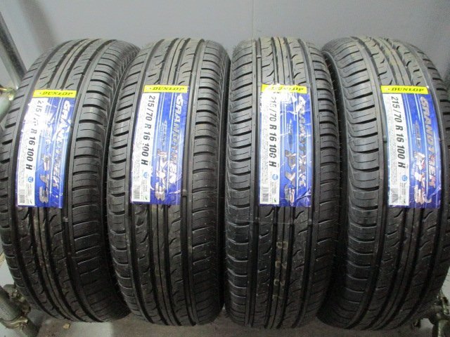 BN681☆即納 新品タイヤ サマー　2020年製 215/70R16 夏4本価格！DUNLOP GRAND TREK PT3 法人宛/営業所止め送料無料_画像1