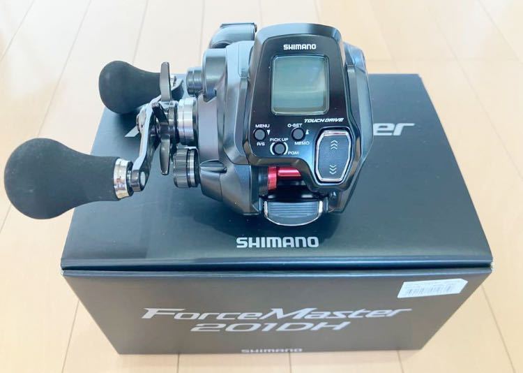 新品 シマノ 22フォースマスター201DH SHIMANO ForceMaster 電動リール 左ハンドルの画像1