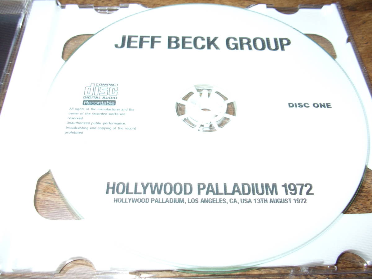 Jeff Beck Group《 Hollywood Palladium 72 》★アピス＆ボガート参加ライブ２枚組_画像2