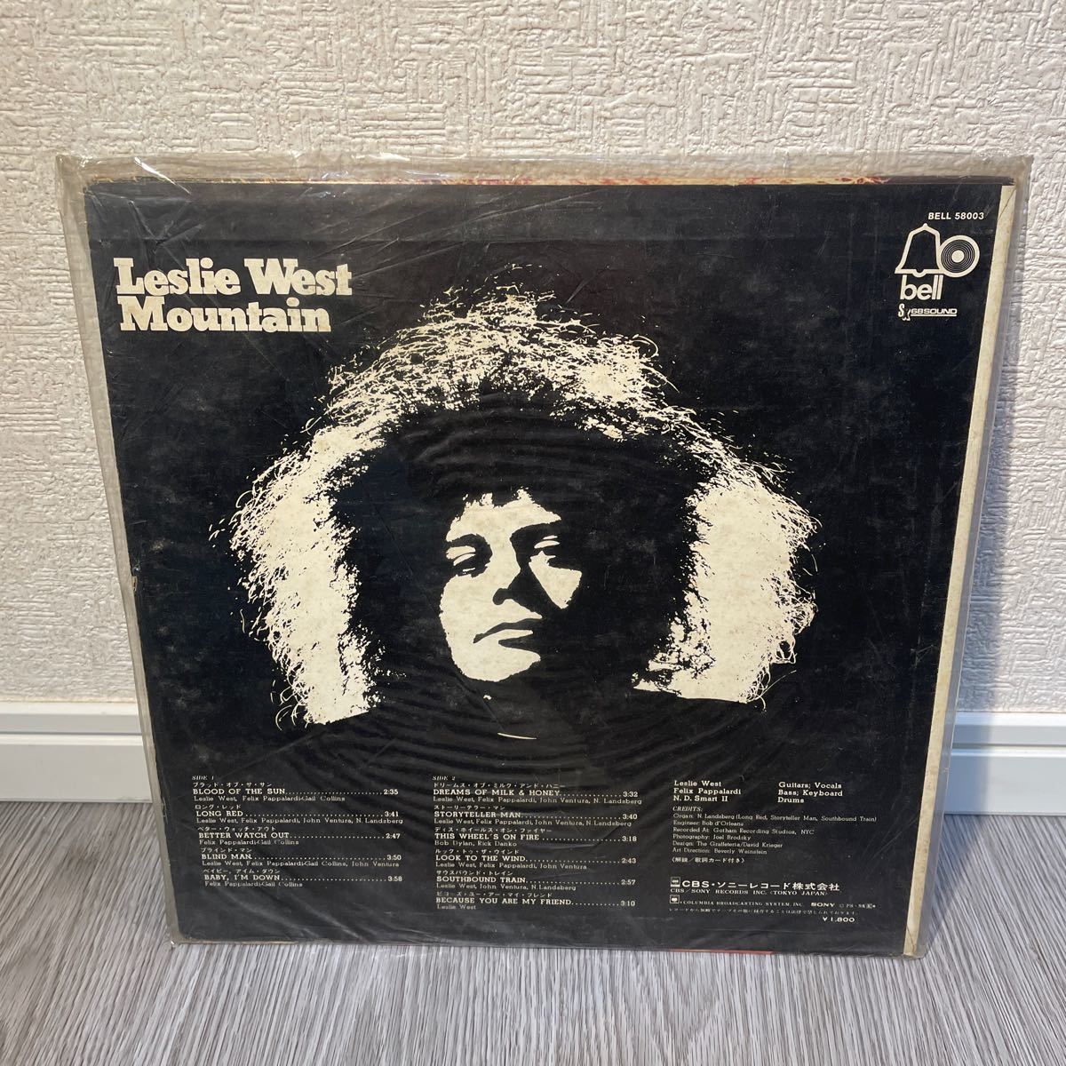 Leslie West Mountain レスリー・ウエストマウンテン　　　LPヴィンテージレコード_画像2