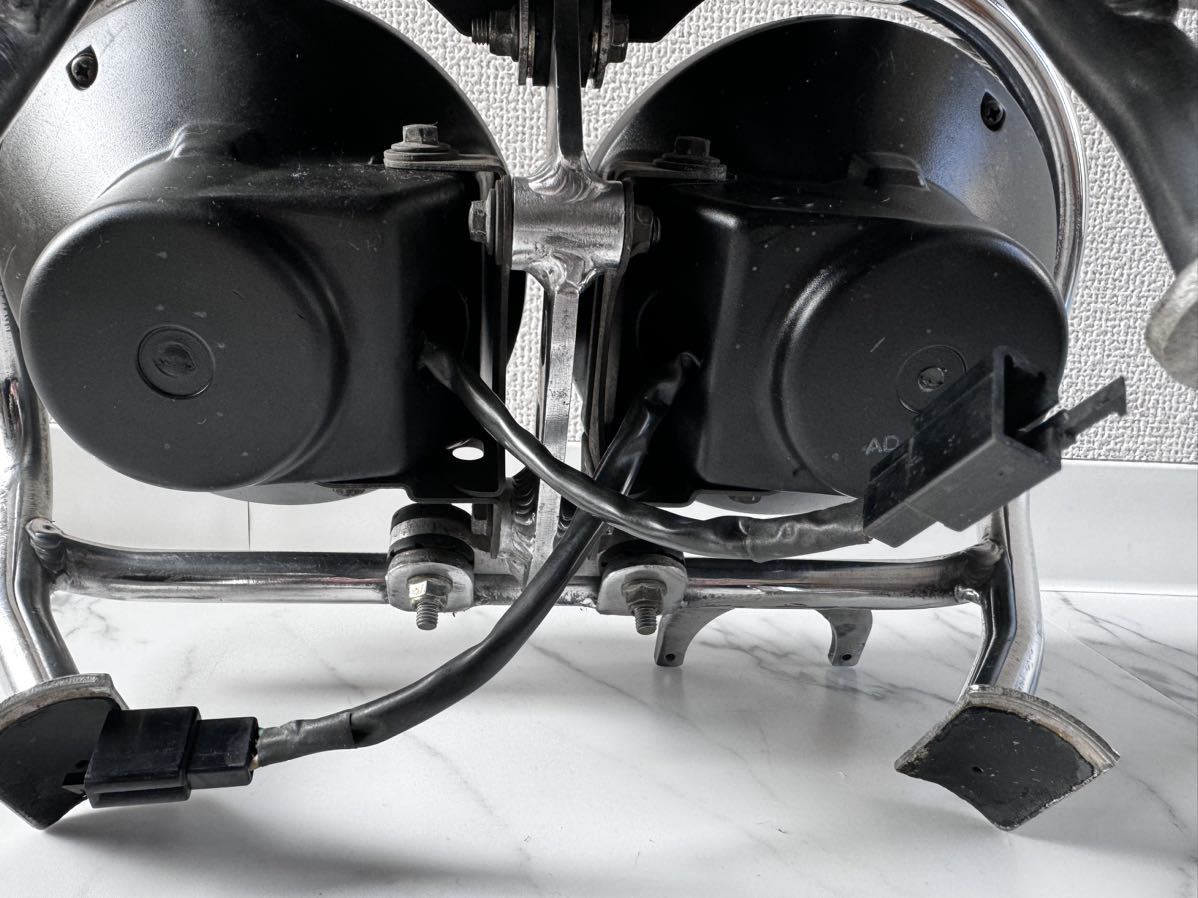 XLR250 バハ BAJA 純正ライト ケース ヘッドライトガード アルミ XLR250 バハ BAJA 純正ライト ケース ヘッドライトガード アルミ
