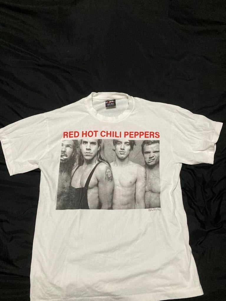 【glant red hot chili peppers t-shirt】古着 Tシャツ バンド　レッチリ　vintage usa古着_画像1