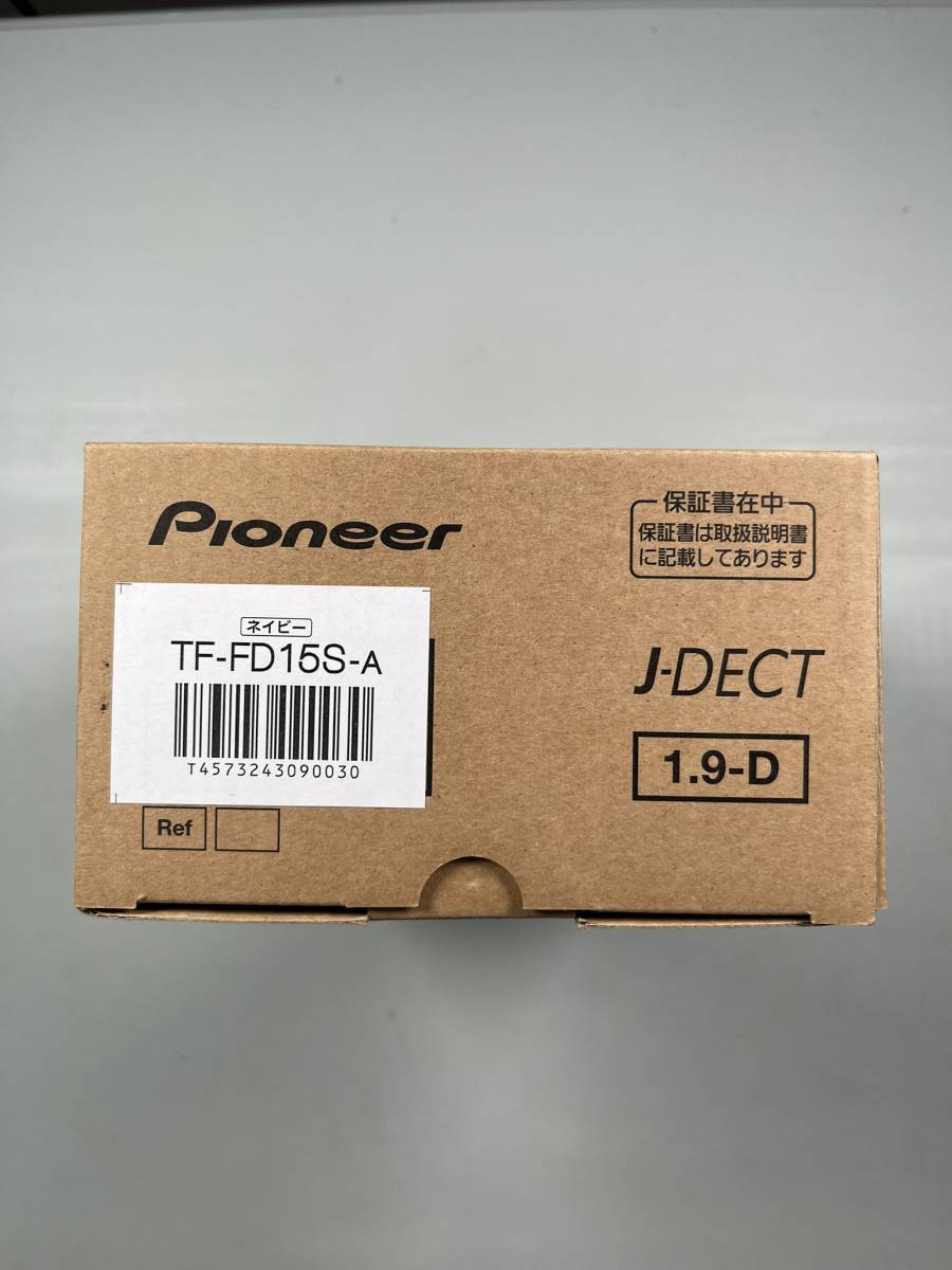 Pioneer（パイオニア） デジタルコードレス電話機 TF-FD15S-A ネイビー 迷惑電話対策 動作品_画像8