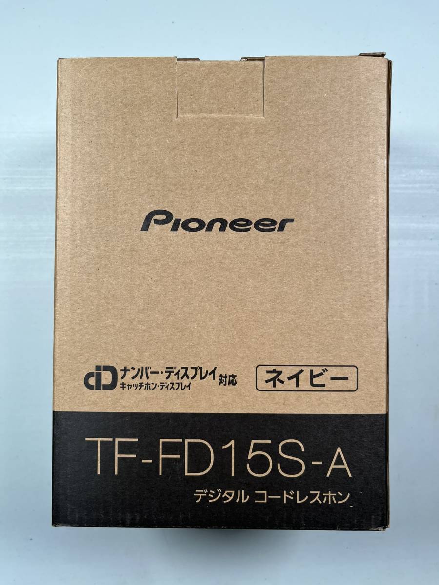 Pioneer（パイオニア） デジタルコードレス電話機 TF-FD15S-A ネイビー 迷惑電話対策 動作品_画像7