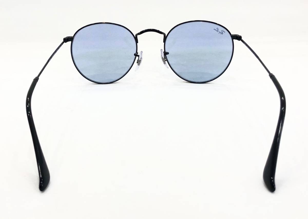 RB3447 002/64 50-21 国内正規品 Ray-Ban レイバン ラウンドメタル ROUND METAL WASHED LENSES ライトカラー 正規保証書付きの画像4