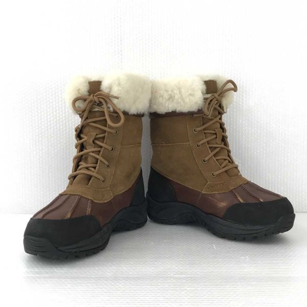 BEARPAW★サイズ22cm★スノーブーツ★茶色★ブラウン◆is8-30