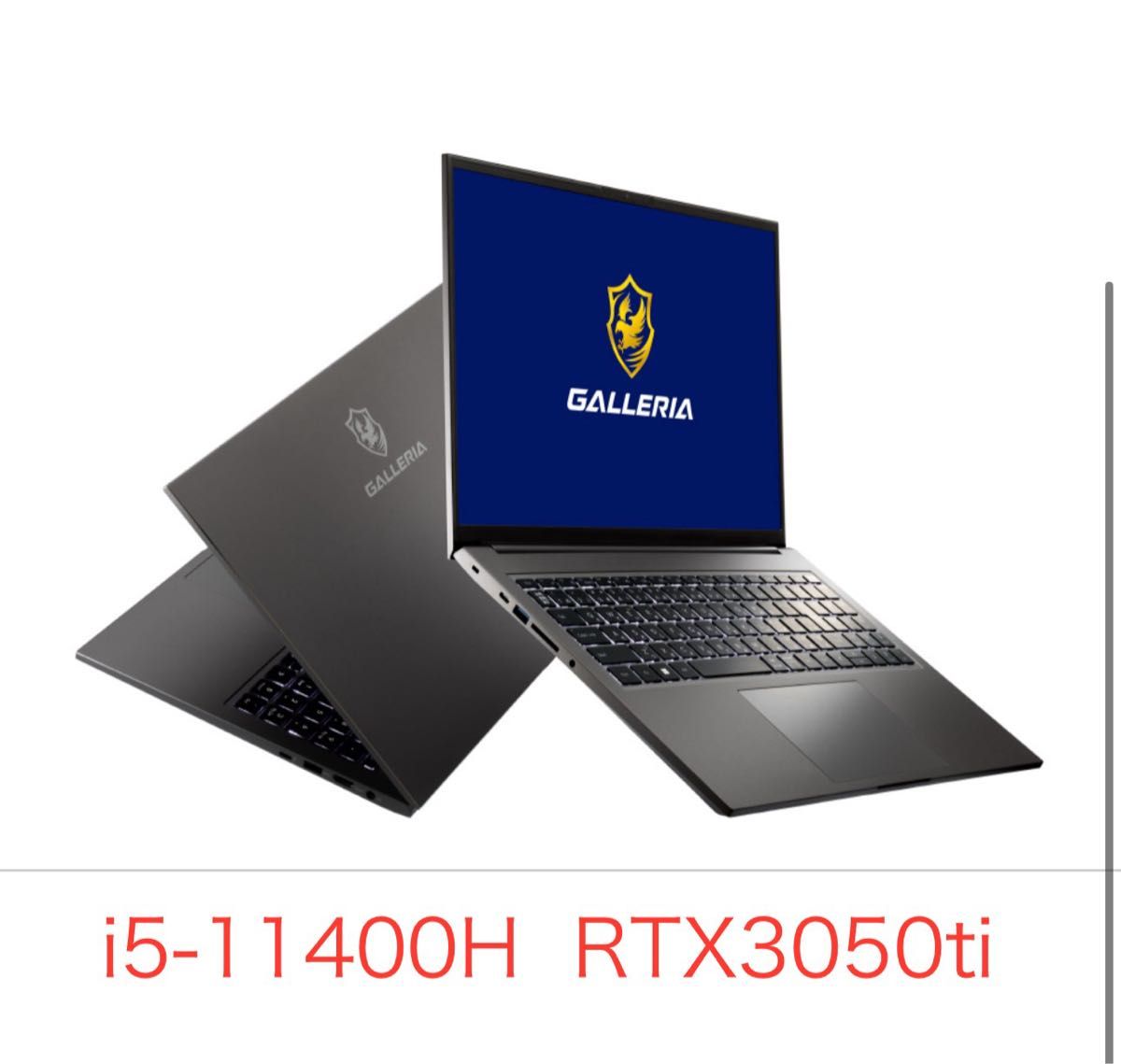 GALLERIA ゲーミングノートパソコン RL5C-R35TR22 win11/i5-11400H/16GB/SSD  512GB｜Yahoo!フリマ（旧PayPayフリマ）