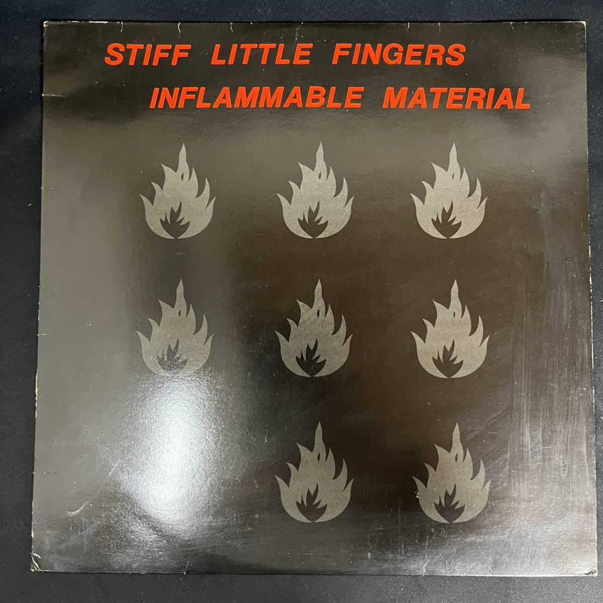 STIFF LITTLE FINGERS スティッフ・リトル・フィンガース Inflammable Material インフレーマブル マテリアル PUNK パンク天国 レコード LP_画像1