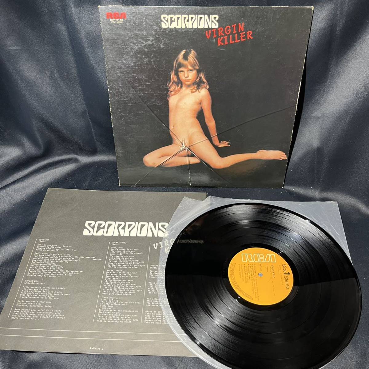 Scorpions スコーピオンズ 【virgin killerヴァージン キラー 】レコード LP_画像4