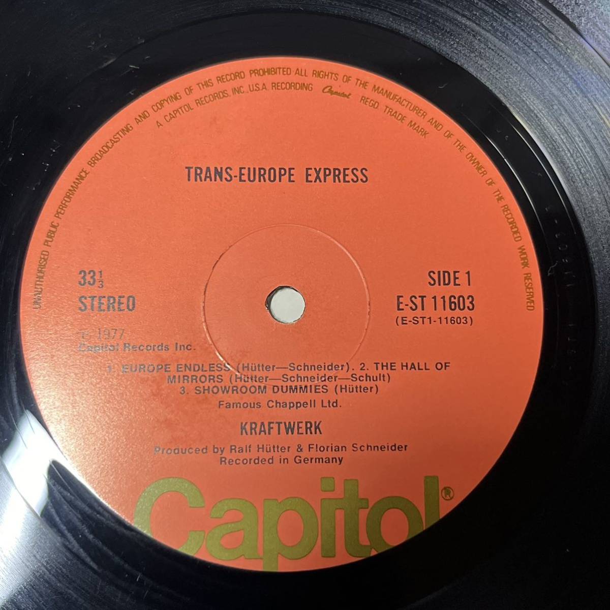 Kraftwerk クラフトワーク 【TRANS-EUROPE EXPRESS】 レコード LP_画像5