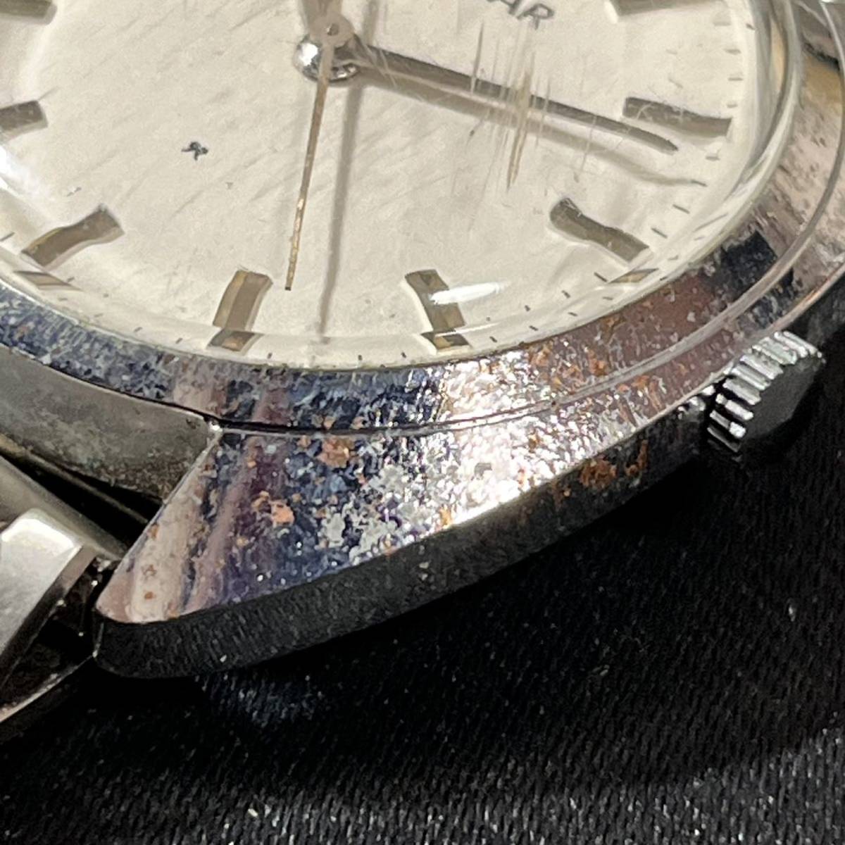 SEIKO セイコー UNI-STAR ユニスター 6640-8000 手巻き メンズ腕時計 アンティーク 動作品_画像8