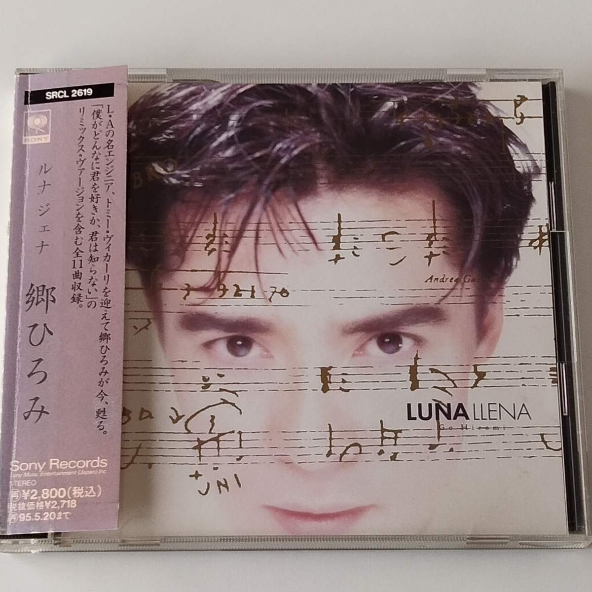 【盤良好】郷ひろみ/LUNA LLENA(SRCL-2619)HIROMI GO/ルナ ジェナ/トミー・ヴィカーリ/1993年全11曲/僕がどんなに君を好きか、君は知らない_画像1