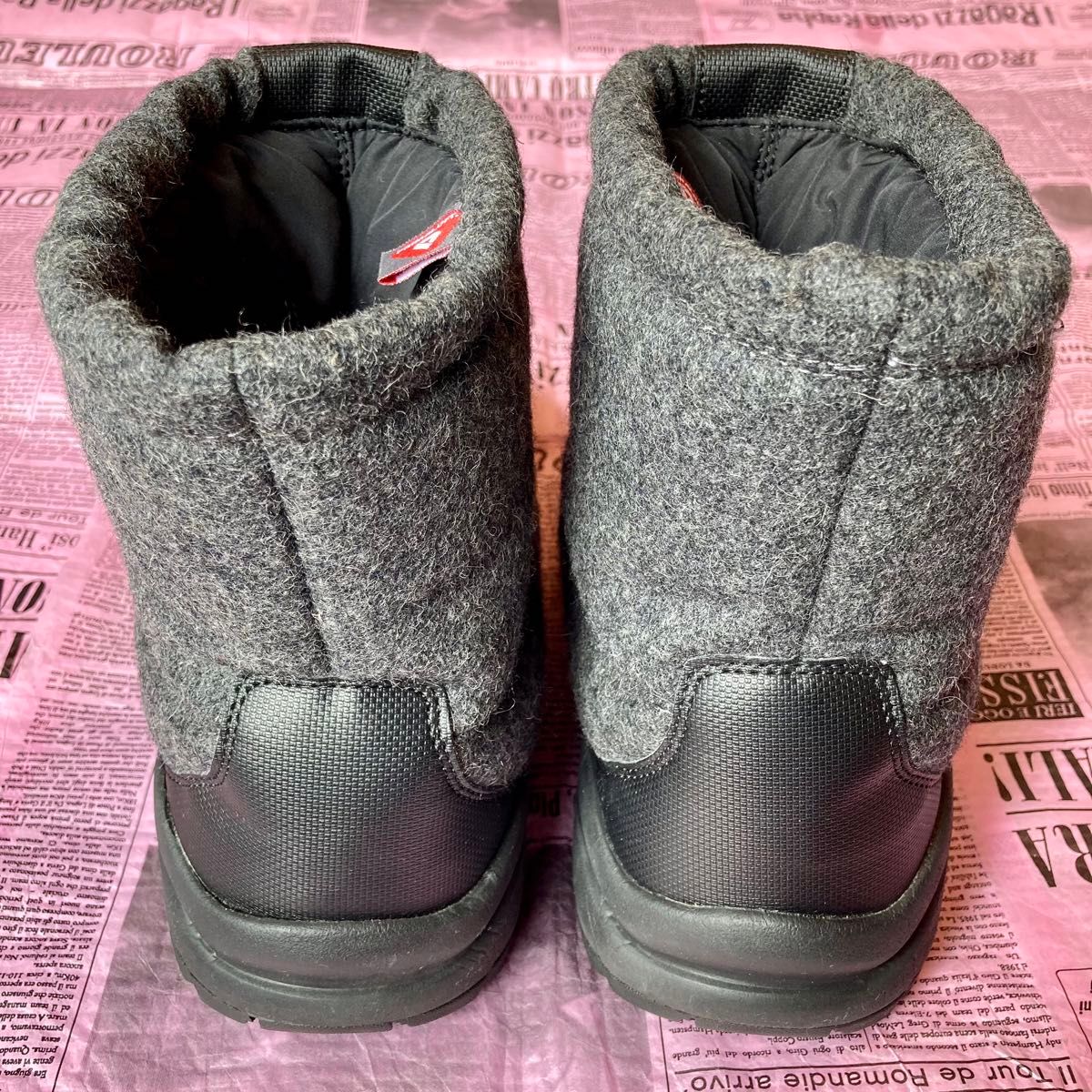 ノースフェイス THE NORTH FACE ブーツ ヌプシブーティー ウール グレー NUPTSE BOOTIE 27cm