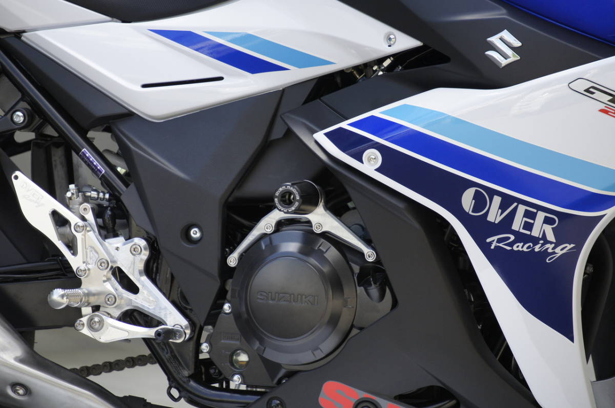 【MFD埼玉戸田】OVER Racing　オーヴァー　レーシングスライダー SIL　59-57-01　SUZUKI　スズキ　GSX250R　未開封品_公式サイトよりサンプル画像