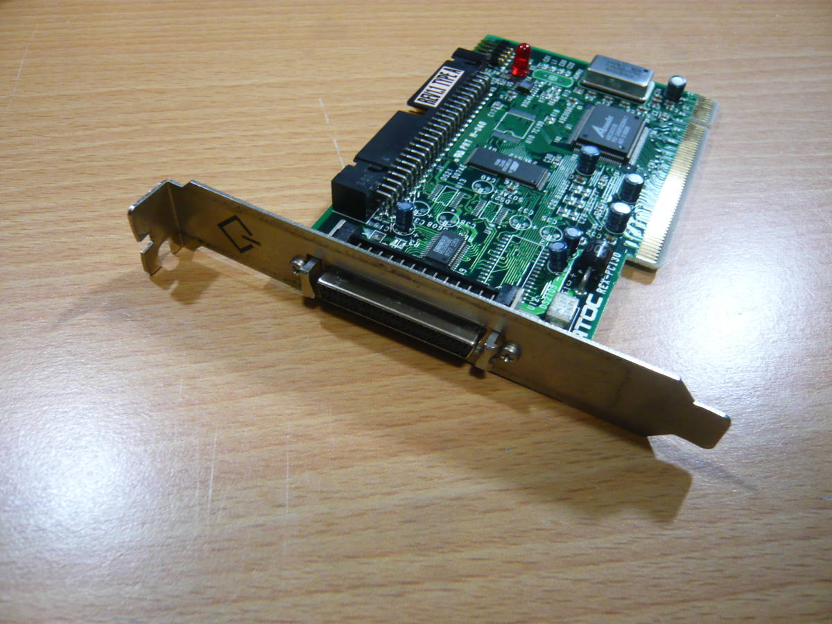送料無料◆Ultra SCSI FAST-20 PCI ボード REX-PCI30 DOS/V PC-98 作動品_画像4