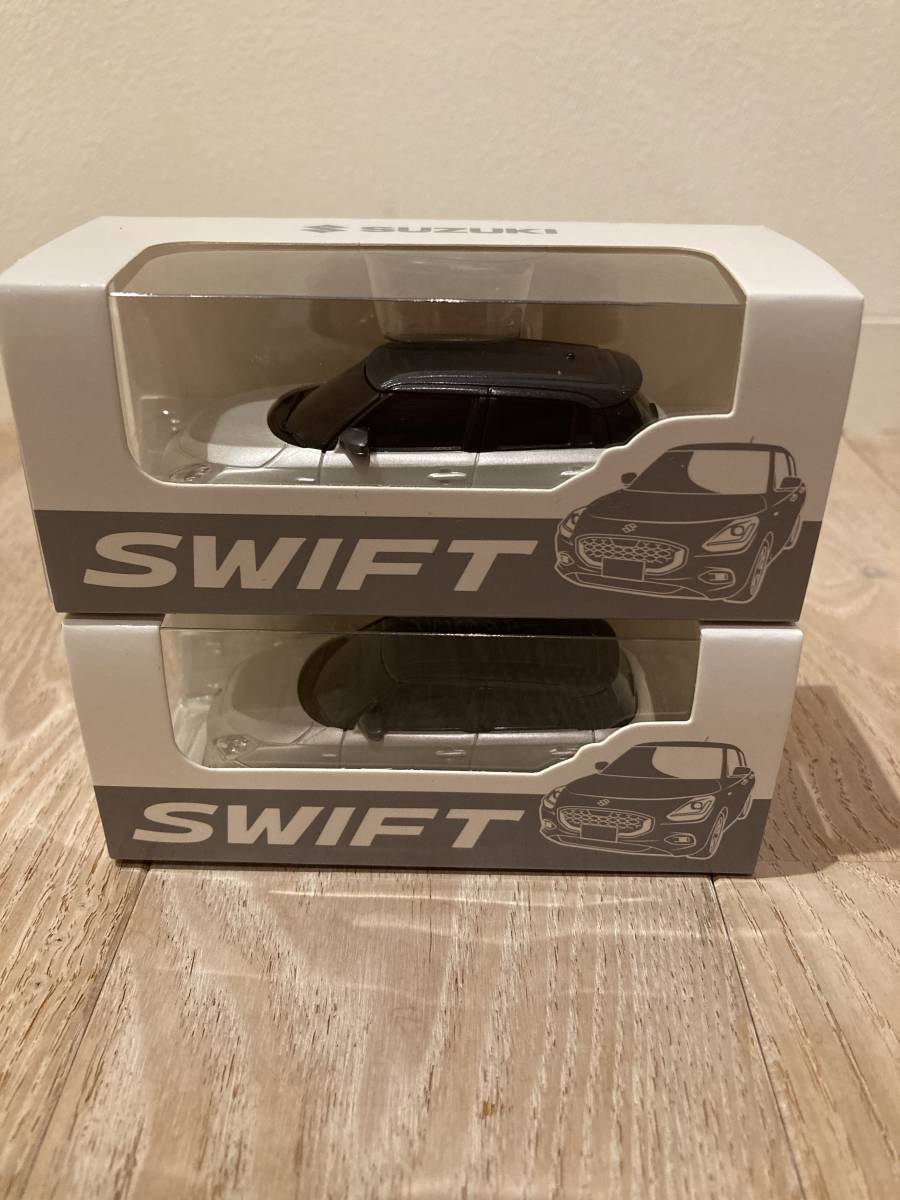 SUZUKI スズキ 新型スイフト SWIFT プルバックカー 非売品 ミニカーセットの画像1