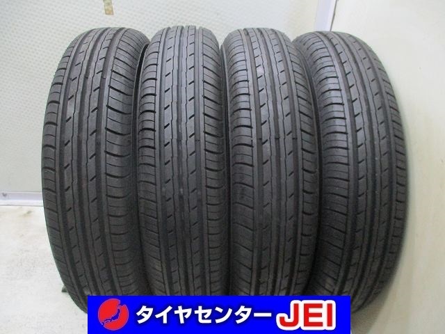 145-80R13 9-9.5分山 ヨコハマ ブルーアースES32 2023/2022年製 中古タイヤ【4本】送料無料(M13-5926）_画像1