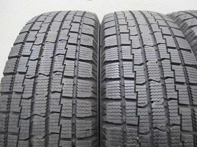 165-70R14 9.5-9分山 イエローハット アイスフロンテージ 2021年製 中古スタッドレスタイヤ【4本】送料無料(S14-7056）_画像3