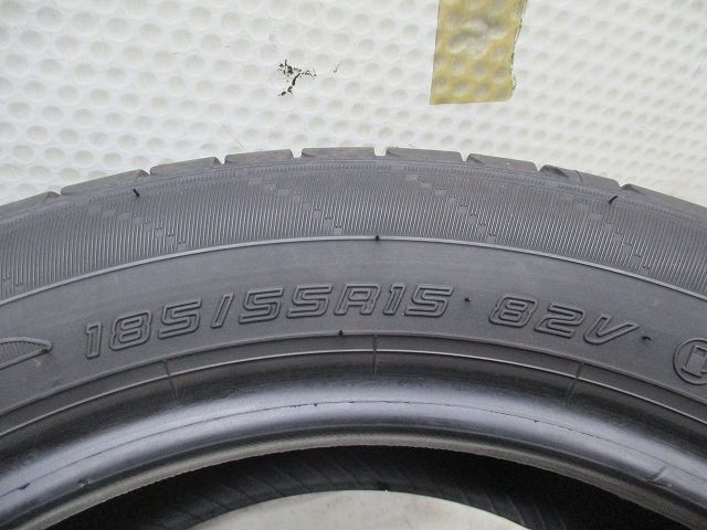 185-55R15 9-8.5分山 ダンロップ エナセーブEC204 2021年製 中古タイヤ【4本】送料無料(M15-6022）_画像5