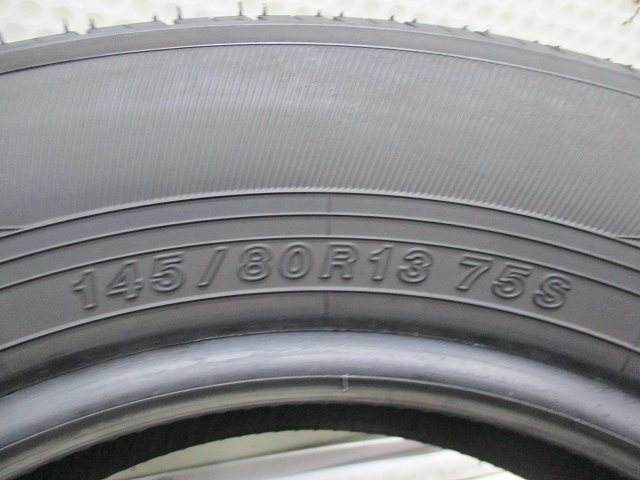 145-80R13 9.5-9分山 ヨコハマ ブルーアースES32 2023年製 中古タイヤ【4本】送料無料(M13-6032）_画像5