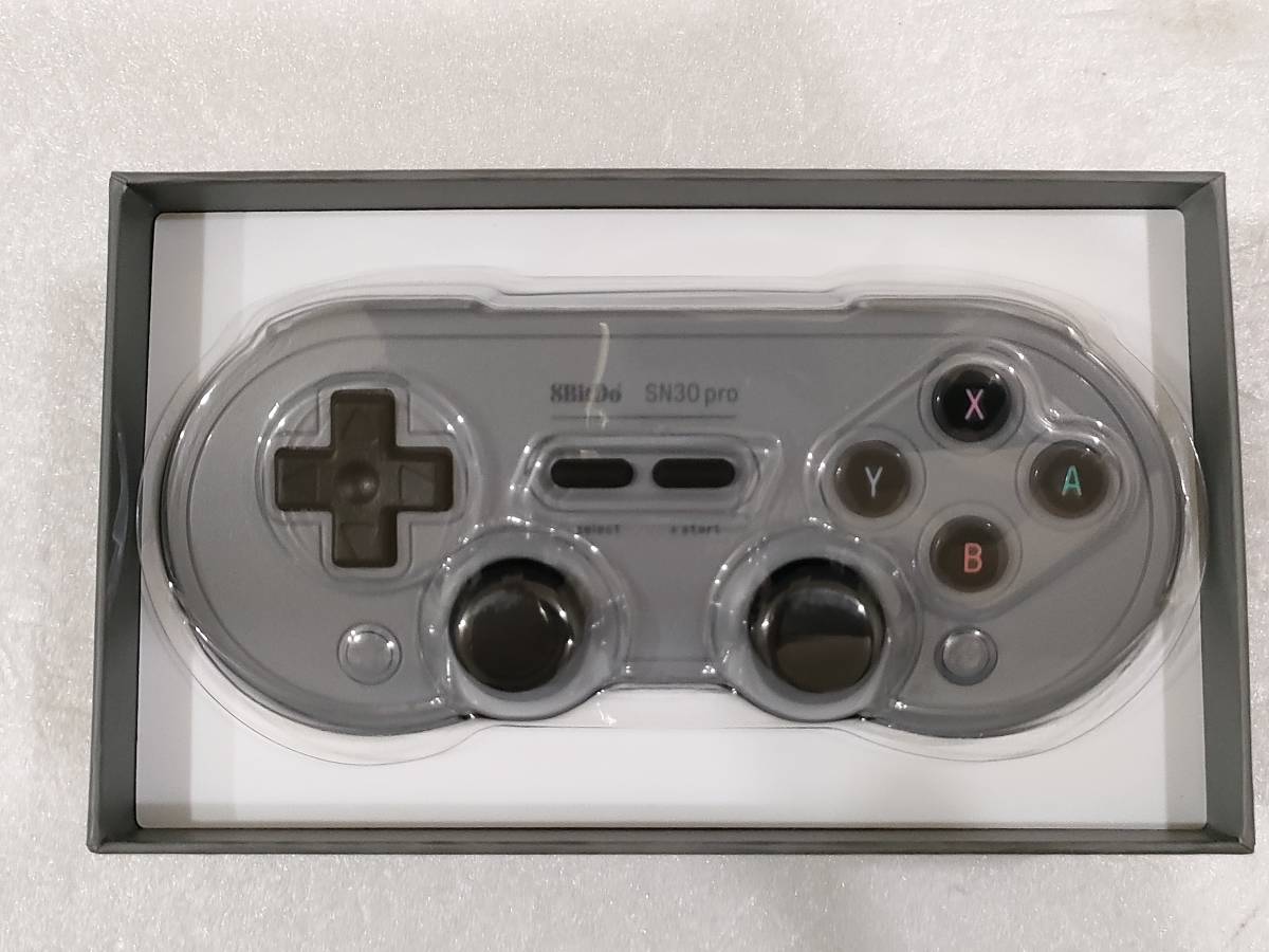 訳アリ品 8BitDo SN30 Pro Bluetooth コントローラー Grayバージョン 美品 正規品_画像4