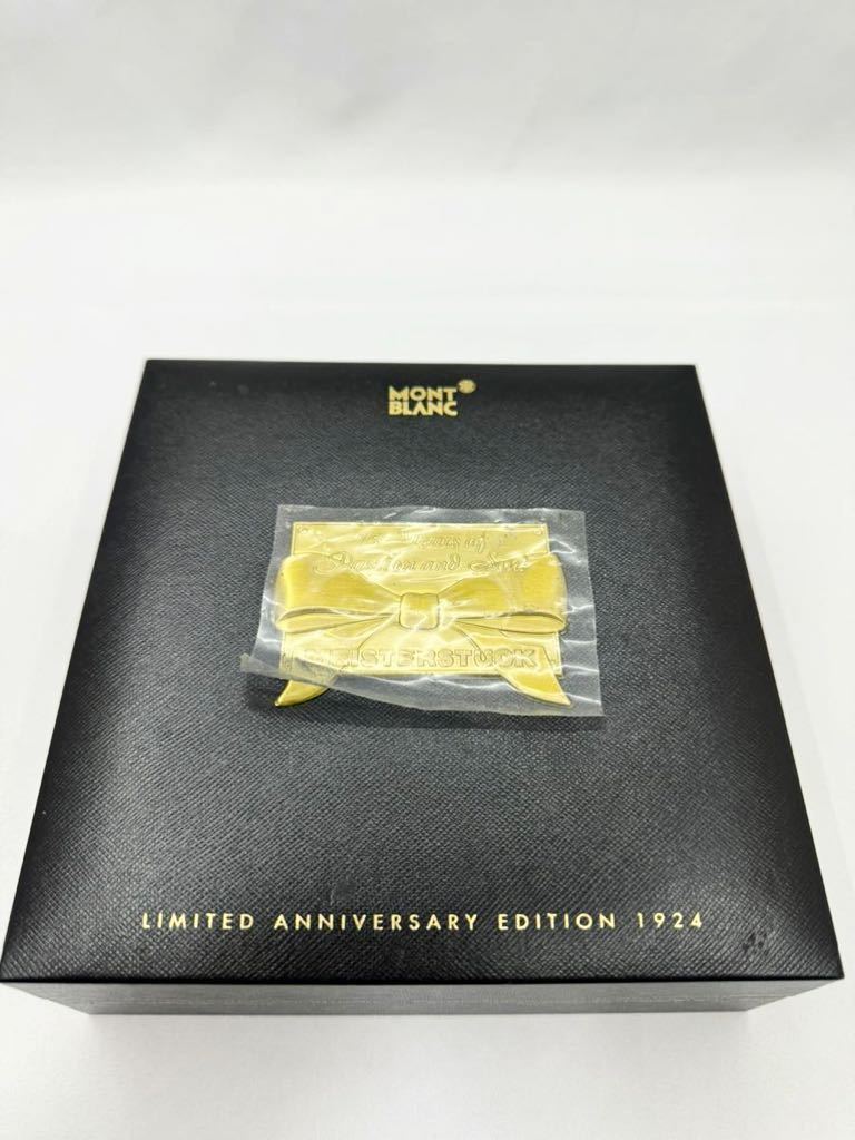 未使用品 モンブラン ネクタイピン カフス 75周年 未使用品 モンブラン ネクタイピン カフス 75周年