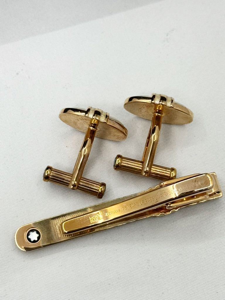 未使用品 モンブラン ネクタイピン カフス 75周年 未使用品 モンブラン ネクタイピン カフス 75周年