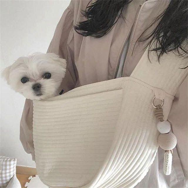 [ free shipping ] pet sling S size baby sling shoulder carry bag small size dog cat 