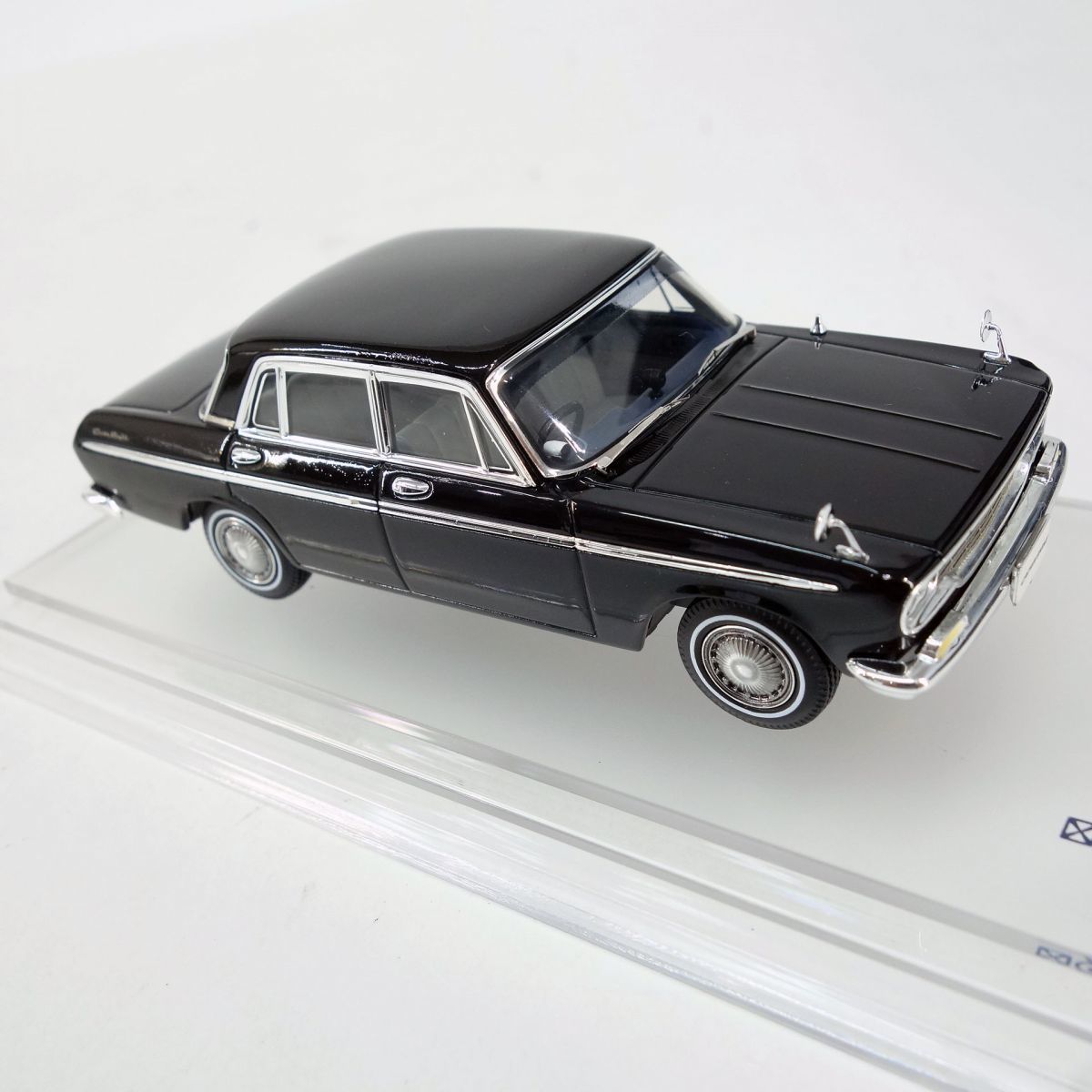 074 キッドボックス 1/43 ENIF トヨタ クラウン エイト 1964年式 VG10型 ブラック ミニカー ※中古難あり_画像3